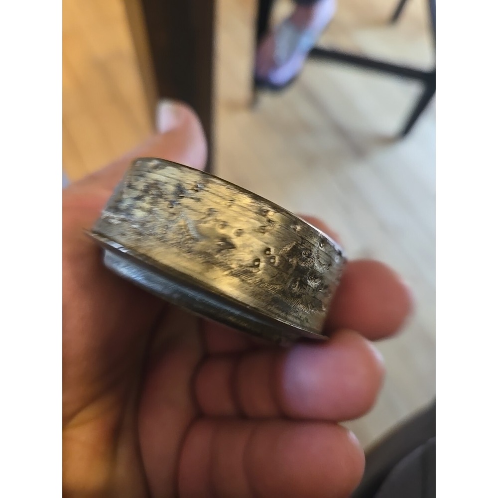VERY COOL.VINTAGE SNUFF BOX VERY COOL WITH MIRROR - Picture 4 of 5